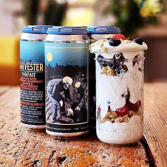 Harvester Parfait | Smoothie Sour con Frambuesas, Arándanos y más