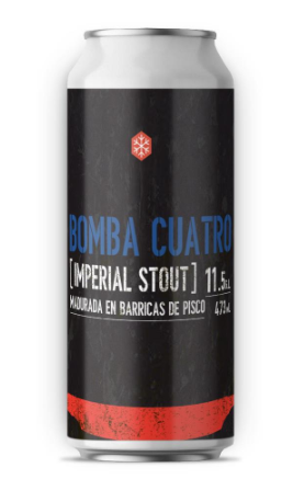 Bomba 4 | Imperial Stout Añejada en Barrica de Pisco