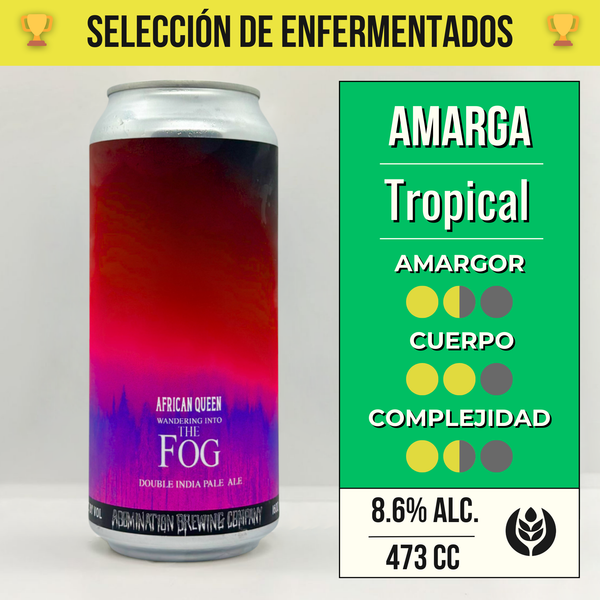 Wandering Into the Fog African Queen | Doble Hazy IPA TDH African Queen