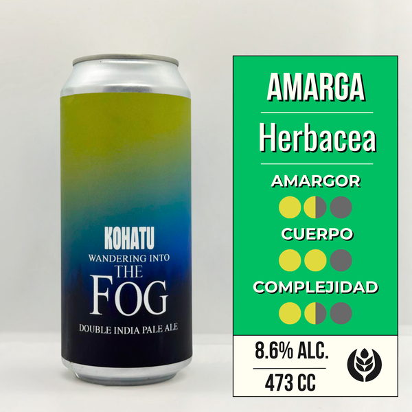 Wandering in to the fog KOHATU | Doble Hazy IPA