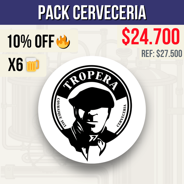 Pack Tropera | Descubre (6 Cervezas + 10% OFF)