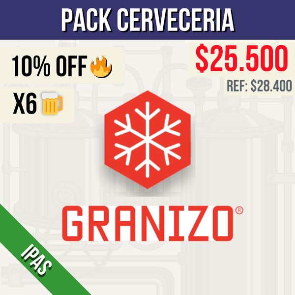 Pack Granizo | IPAS (6 Cervezas + 10% OFF)