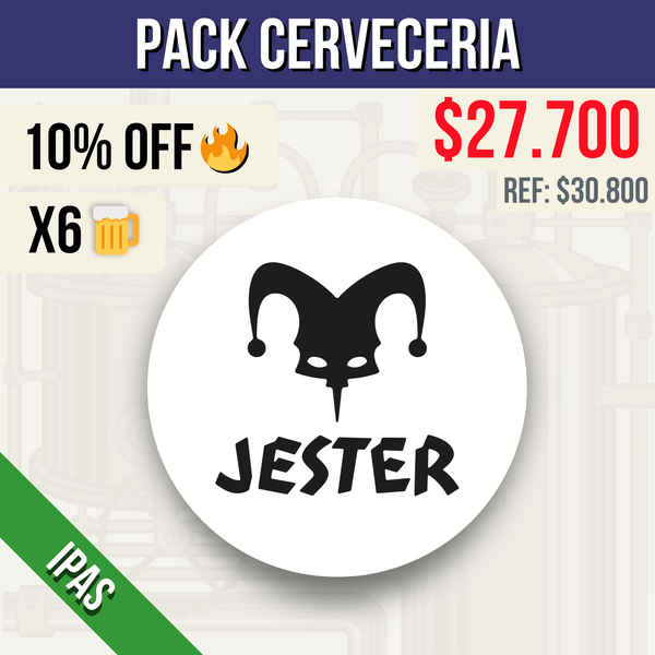 Pack Jester | IPAS (6 Cervezas + 10% OFF)