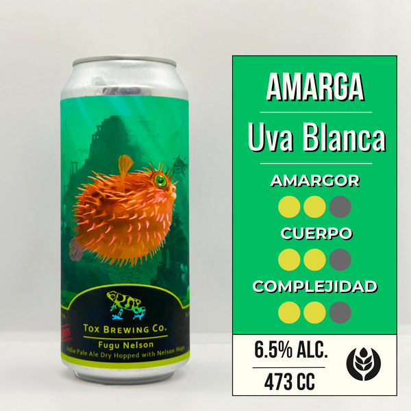 Fugu Nelson | Hazy IPA con Nelson Sauvin