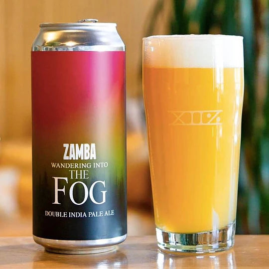 Wandering Into the Fog Zamba (Doble Hazy IPA DH Zamba)