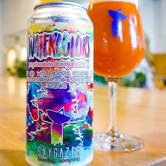 Watercolors Psychedelic Daydream 2 (Sour con Guayaba, Mango, Kiwi, Marshmallow, Lactosa y Vainilla)