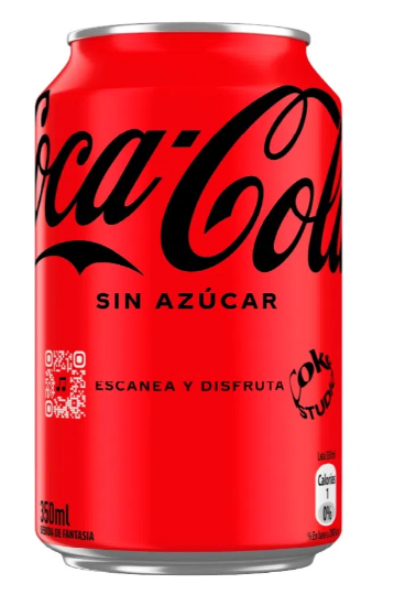 Coca-Cola Sin Azucar 350 ml