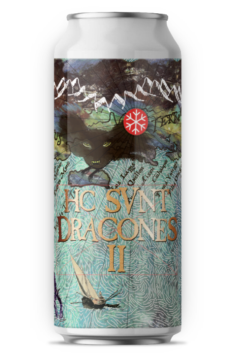 Hc Svnt Dracones II (Wheatwine madurada en barricas de Bourbon / Vino)