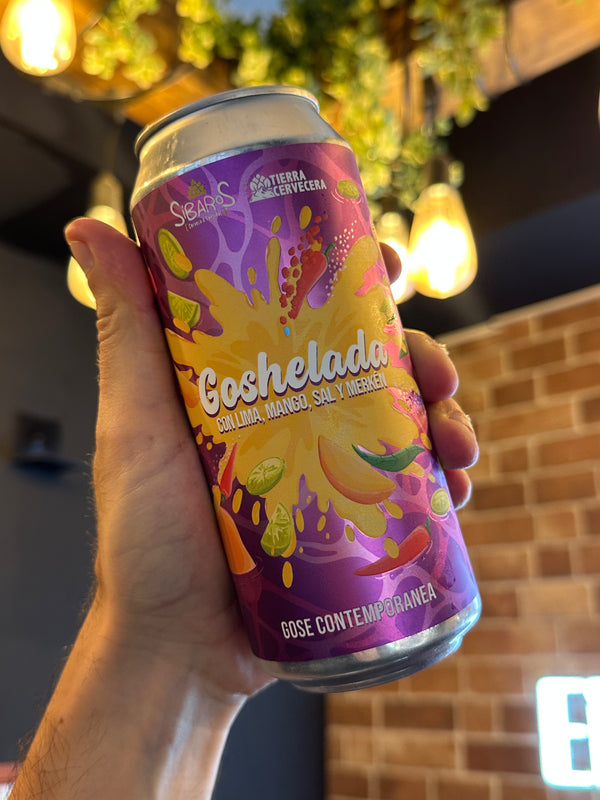 Goshelada | Gose con lima, mango, sal y merkén