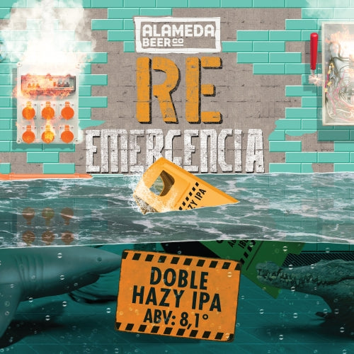 Re Emergencia (Doble Hazy IPA)