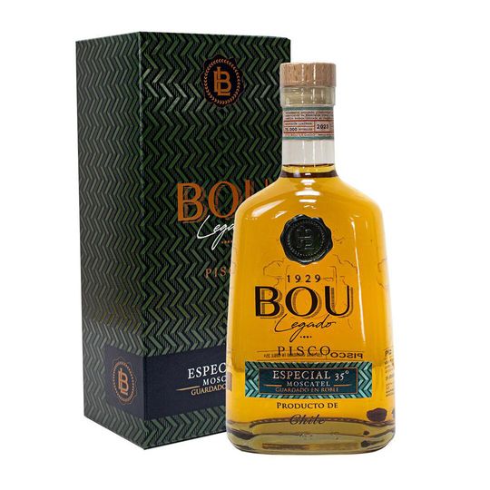 Pisco Bou Legado Especial 35°