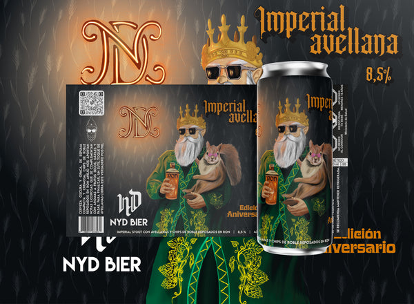NYD Imperial Avellana | Imperial Stout con Avellana